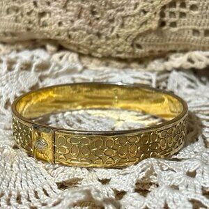 COACH Gold tone Bracelet estate